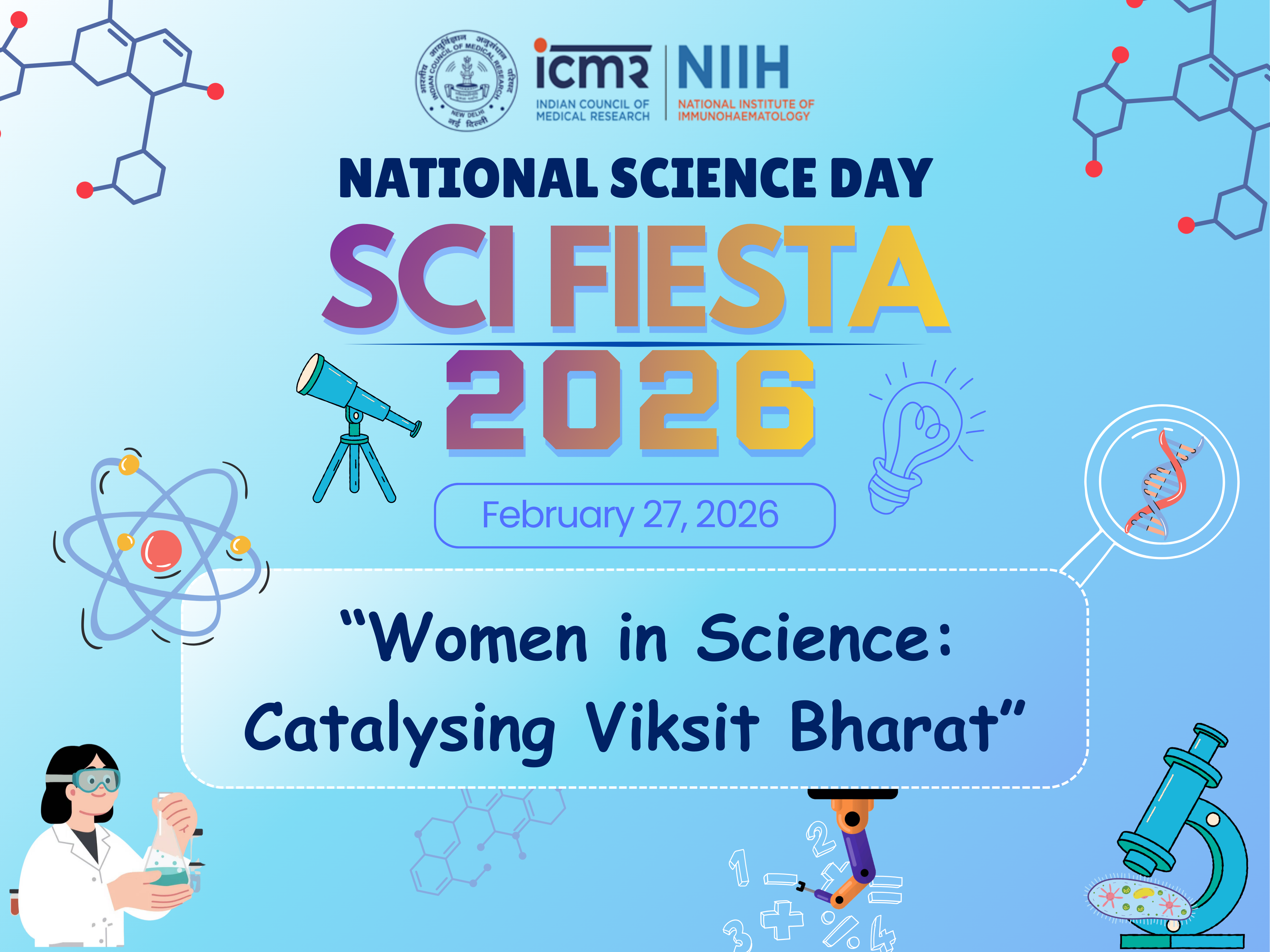 Sci Fiesta 2026 - National Science Day Celebration 